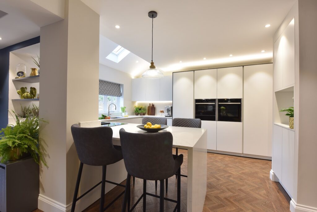 Mr and Mrs Tennant's kitchen