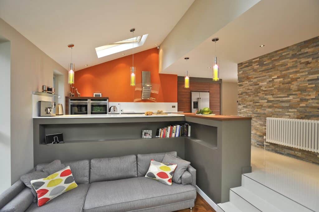 Mr & Mrs Bennett - 2012 - Designer kitchen in Beige grey