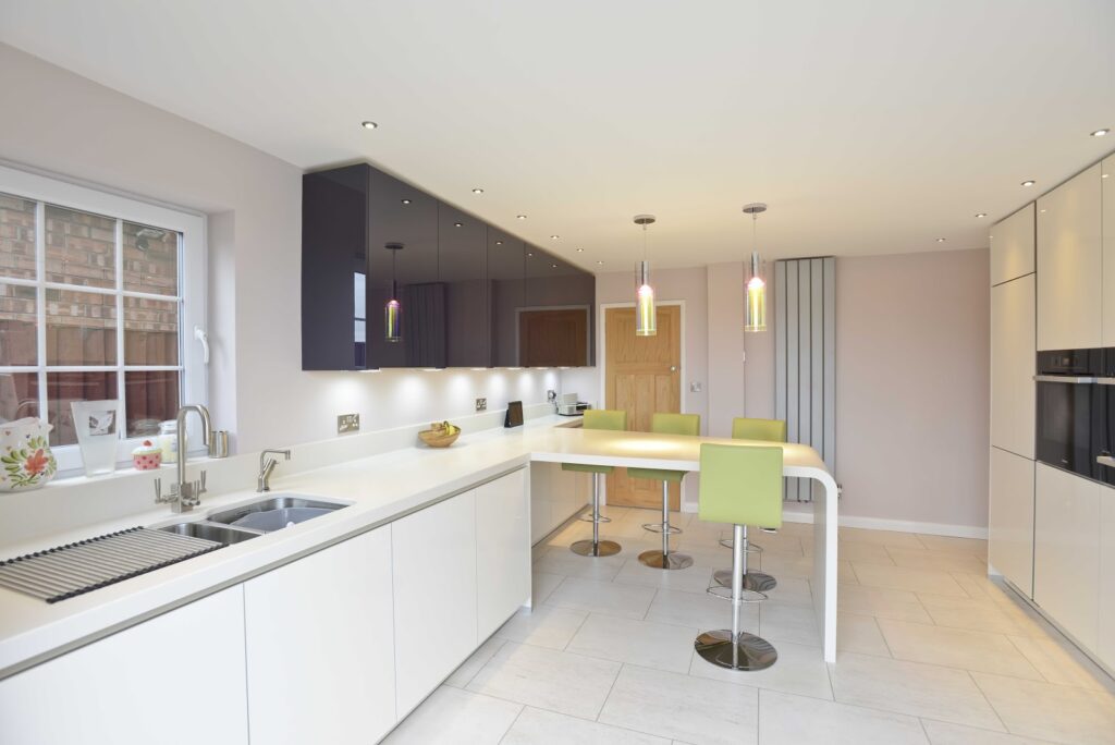 Mr & Mrs Capel - 2012 gloss kitchen