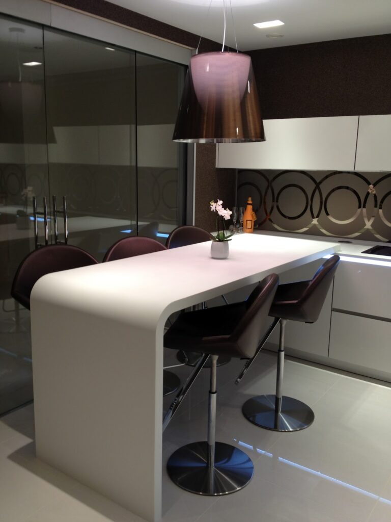 Mr & Mrs Scott - 2012 Shine Kitchen in White gloss