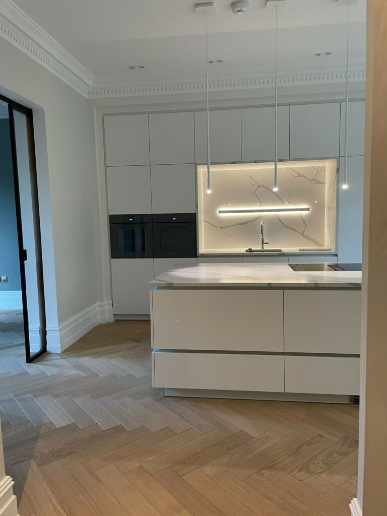 White Eggersmann kitchen